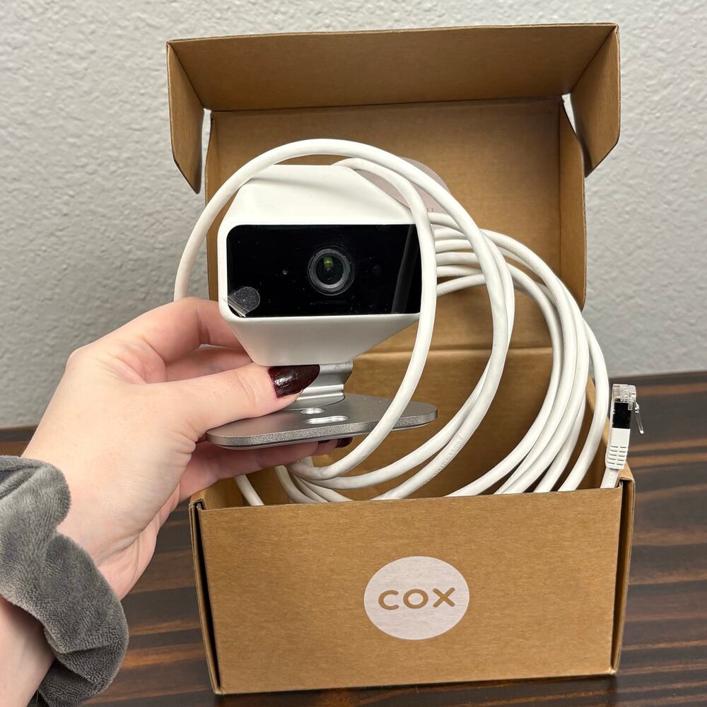 NOB - Cox Homelife HD Security Camera - New Unused Open Box White Device